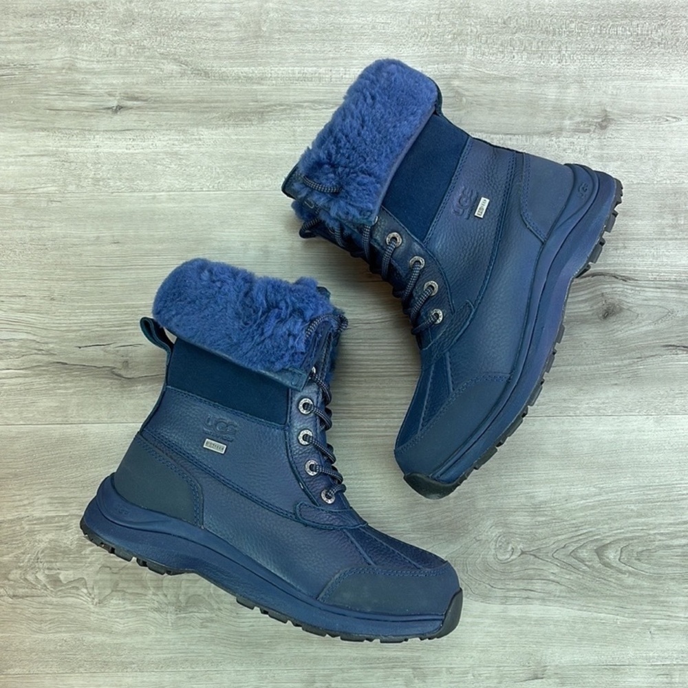🍁 UGG🍁 ADIRONDACK WINTER WATER PROOF BLUE BOOT IlI